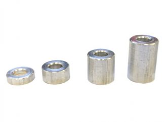 11/16" ALUMINUM 27/32" OD X 23/32" 21/32" OR 5/8" ID BUSHING SPACER 